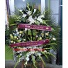 Coronas funerarias, ramos de flores de funeral, flores 